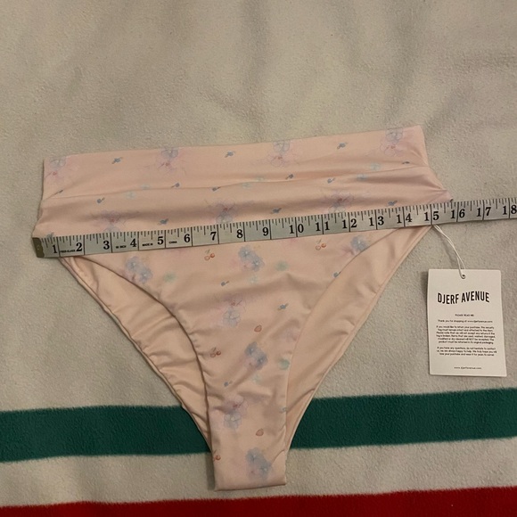 Djerf Avenue High Waist Bottom Summer Island - Sz L - Picture 7 of 8